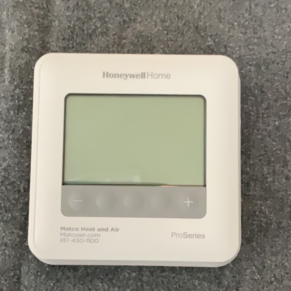 Honeywell thermostat